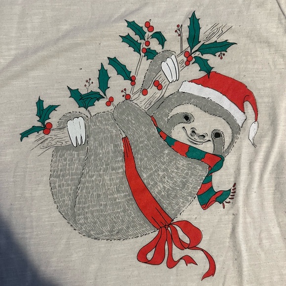 Sloth Christmas Shirt - Picture 2 of 3